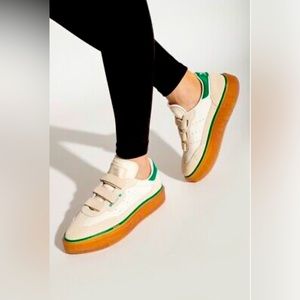 Adidas Ivy Park Super Sleek 3 Strap V1 GY1777 Beige Green 7 Beyonce Platform